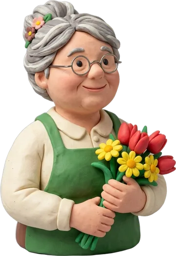 Claudine, Fleuriste